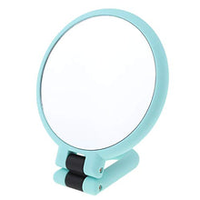 T TOOYFUL Specchio Tenuto In Mano Piegante Porpora & Verde Di 2pcs Con Ingrandimento 15X & Immagine Vera, Specchio Di Rasatura Di Trucco Del Controsof