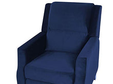 Letto Matrimoniale in Velluto Colore Blu Scuro con Contenitore Landes