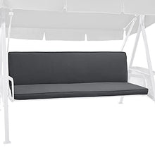 Beautissu Cuscini per dondoli e altalene da Giardino & Balcone Loft HS - Set da 2 unità 180x50 cm - Grigio Grafite