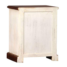vidaXL Legno Massello di Sheesham e Mango Comodino Comò Cassettiera Tavolino