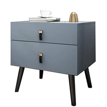 Comodino Comodino con Pannello a Base di Legno con Forte capacità di Cuscinetto per Camera da Letto, Studio, ECC. Bellissimo. Blu