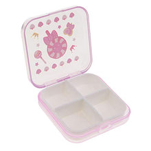 Custodia Portatile per Capsule con Organizer per Contenitori di Medicinali per Tablet a 4 Slot