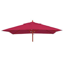 Mendler Telo Copertura per ombrelloni Quadrati HWC-C57 3x3m Bordeaux