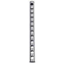 RETYLY Stainless Portabottiglie da Parete in Acciaio da Bar con 12 Bottiglie