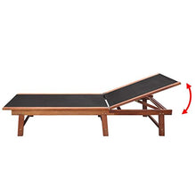 Xingshuoonline - Panca da giardino in plastica resistente, colore grigio antracite, 145 x 49 x 74 cm