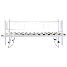 SKM Giroletto Bianco in Acciaio 180x200/90x200 cm