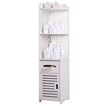 FGWE (30 x 30 x 120 cm) semplice mensola ad angolo, bianco