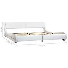 SKM Giroletto Bianco in Similpelle 180x200 cm (41.5kg)
