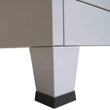 Armadio con 6 Armadietti in Acciaio, con Asta Appendiabiti, 90x45x180 cm, Grigio