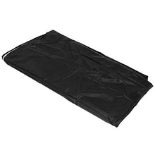 Coprisedia a dondolo nero, realizzato in tessuto Oxford 210d, protegge dalla polvere, stringe il coperchio per mobili da esterni
