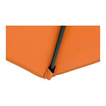 Uniprodo Ombrellone da Esterno Grande Ombrello da Giardino Uni_Umbrella_TSQ2030OR (Arancione, Rettangolare, Inclinabile, 200 x 300 cm)