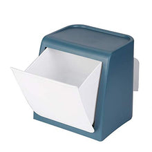Omabeta Garbage Lavabo Sospeso Trashbin Lavabo Trashbin Sospeso per La Casa(Blue)