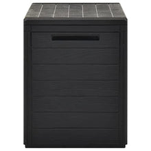 vidaXL Baule da Giardino Marrone 78x44x55 cm