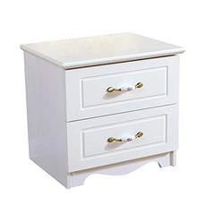 Comodino Comodino bianco semplice vernice Verniciatura europea semplice moderna moderna armadietto camera da letto Assemblaggio multifunzionale Comodino Comodino multiuso per divano letto camera da le