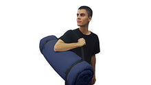 Futon Portatile Blu, 200x140x4 cm