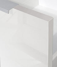 Berlenus CT4BB Giù Kitchen Cabinet con 3 cassetti Bianco Laccato 40 x 52 x 83 cm