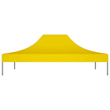 vidaXL Tetto per Tendone per Feste 4x3 m Giallo 270 g/m²