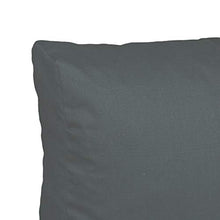 Beo LKR 60 x 40 AU91 Lounge - Cuscino per schienale, Nero, 60 x 40 cm, spessore 20 cm
