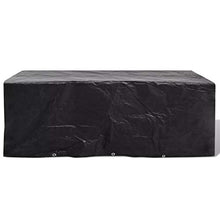 E E-NICES Telo di Copertura per mobili polirattan con 10 Occhielli 229 x 113cm