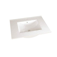 Lavabo AquaVive Zena in ceramica bianca 60 cm
