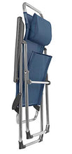 Lafuma Mobilier LFM2774 Sedia Pieghevole, Blu, 67.5x68x111 cm