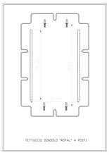 Stiliac 9601T311 Set Cuscini e Tettucio Ricambio, Rigato Blu/bianco, 174x58x8 cm