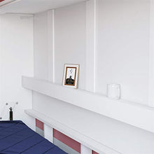 SMARTBett Letto a Scomparsa Basic Letto Ribaltabile Letto a Muro (120x200 Orizzontale, Bianco)