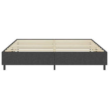 SKM Letto a Molle Grigio Scuro in Tessuto 200x200 cm (94.85kg)