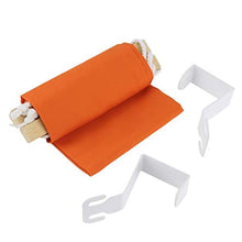 FairOnly Orange - Poggiapiedi per scrivania, per casa, ufficio, colore: Arancione