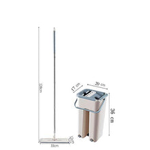 SSAYY Mop Mop Cloth con Secchio Secchio Mop Wringing Mop Auto Bagnato E Sistema di Pulizia Lavaggio A Secco in Mop in Microfibra
