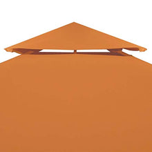 SKM Telo Impermeabile Ricambio per Gazebo 310g/m² Terracotta 3x4m