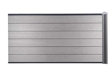Mendler Pannello supplementare frangivento Basso Privacy Sarthe WPC 188cm Grigio