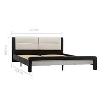 SKM Giroletto Nero e Bianco in Similpelle 160x200 cm (33.7kg)