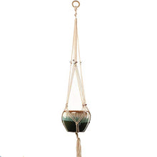 MICROSHE Macrame Plant Hanging Planter Impacco per Piante da 10 Pezzi (Colore : Beige, Dimensione : Set of 10)