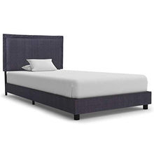 SKM Giroletto Grigio Scuro in Tessuto 90x200 cm (19.9kg)
