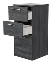 Set di mobili da bagno OPTIMO 80cm (6 pezzi) grigio grafite