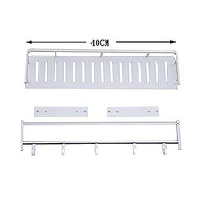 LFK Mensole Bagno Argento Bianco/Rettangolare/Asciugamano/Appendini/Bagno Rack Multi-Layer/Cool Contemporary/Modern Aluminum 1pc
