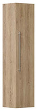 Set di mobili da bagno Firenze 60 (4 parti/C) rovere chiaro e armadio a specchio