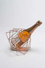 LUDI-VIN Porta Bottiglia Diamante Finitura Rame