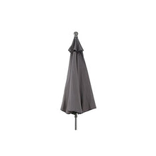 Siena Giardino 560624 - Ombrellone terrazza (Poliestere), Colore Grigio, di Circa 200 Centimetri
