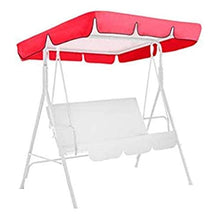 Camisin, baldacchino a baldacchino impermeabile e UV, adatto per 3 sedie a dondolo, tenda da giardino, terrazza