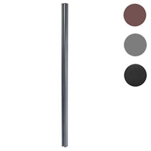 Montante pilastro per frangivento Modello Sarthe Alluminio Premium 186cm Grigio
