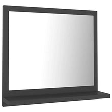 vidaXL Specchio da Bagno Rovere Sonoma 100x10,5x37 cm in Truciolato