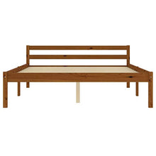 FAMIROSA Giroletto con 2 Cassetti Marrone Miele Legno di Pino 140x200 cm-0522