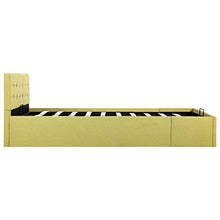 SKM Giroletto Idraulico e Contenitore Lime Giallo Tessuto 120x200cm