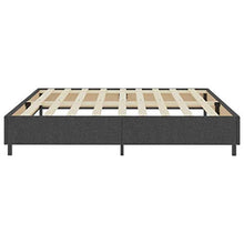 FAMIROSA Letto a Molle Grigio Scuro in Tessuto 200x200 cm-4793