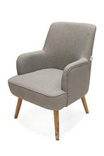 Galileo Casa Poltrona Tessuto Grigio Chiaro 60x67x79cm