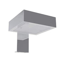 Allibert Armadietto a Specchio Specchio Mobili da Bagno Pre-assemblati Rovere Grigio Replica 80 cm Illuminazione LED