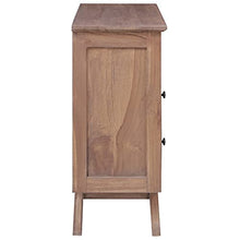 vidaXL Credenza 100x30x68 cm in Legno Massello di Teak
