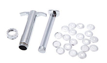 SaySure - Compact Sugar Paste Extruder Stainless Steel with 18 Tips Sugar